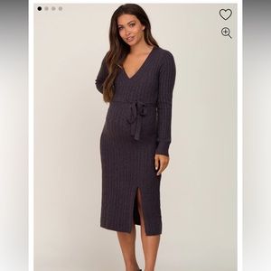 ✨ Host Pick ✨Pinkblush Sweater Dress - Post Bump Friendly!